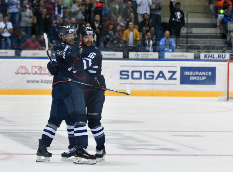 HOKEJ KHL: Slovan Bratislava - Novosibirsk