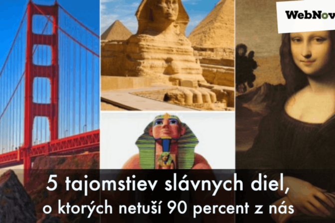 5 tajomstiev slávnych diel, o ktorých netuší 90 percent z nás