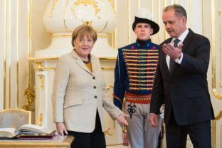 Andrej Kiska, Angela Merkelová