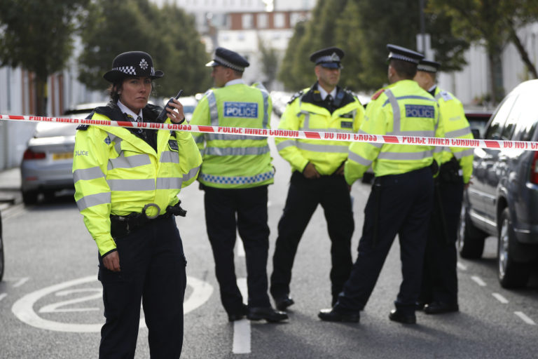Britská polícia