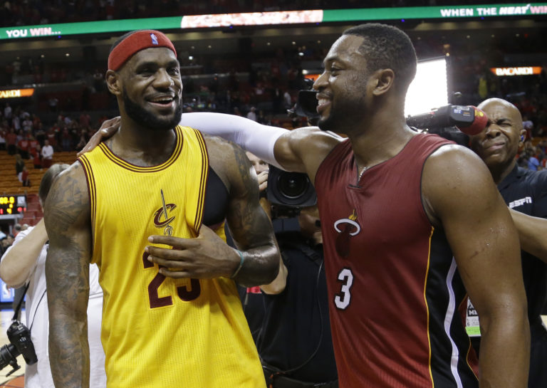 Dwyane Wade, LeBron James