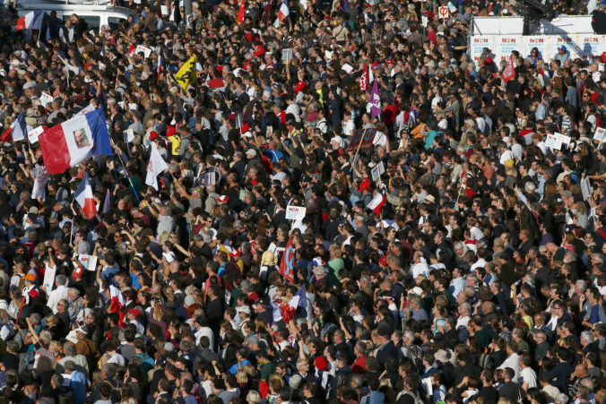 Francúzsko; protest