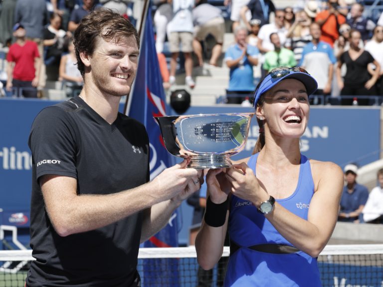 Martina Hingisová; Jamie Murray; US Open; tenis