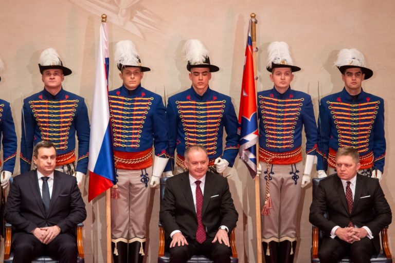 Andrej Danko, Andrej Kiska, Robert Fico