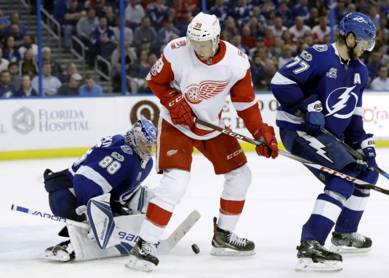 Andrei Vasilevskiy, Victor Hedman, Anthony Mantha