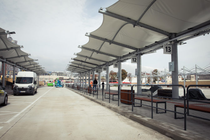 BRATISLAVA: Dočasná autobusová stanica