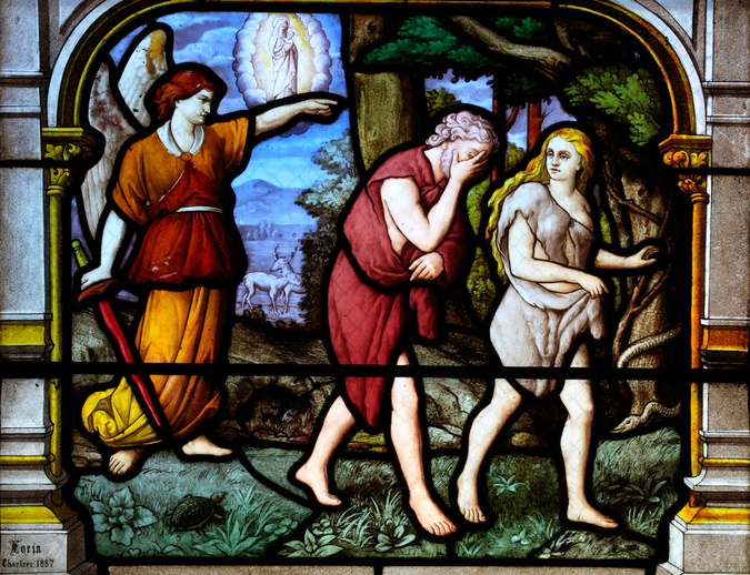 Adam a Eva, biblia, vyhnanie z raja