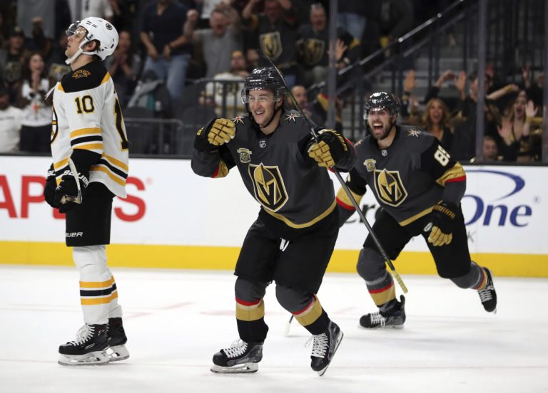Bruins Golden Knights Hockey