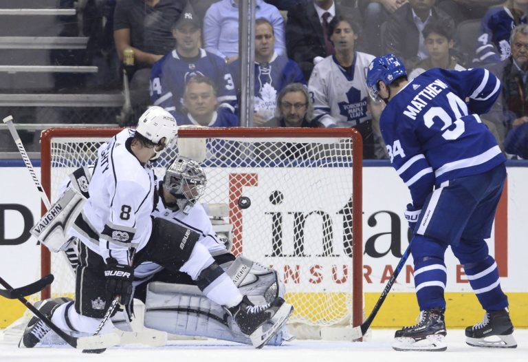 Jonathan Quick, Drew Doughty, Auston Matthews