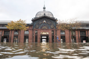 Záplavy v Hamburgu
