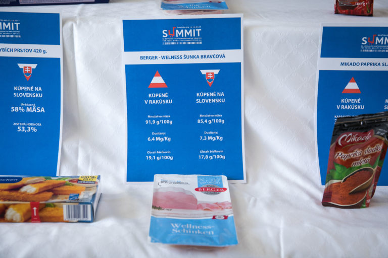 SUMMIT: Za rovnakú kvalitu produktov pre všetkých
