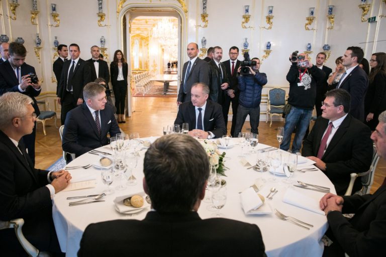 Kiska, Fico, Danko, Šefčovič