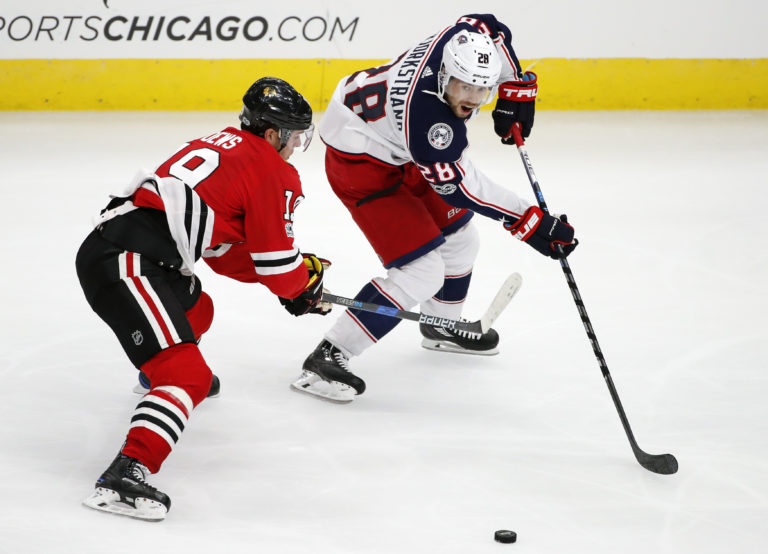 Jonathan Toews, Oliver Bjorkstrand
