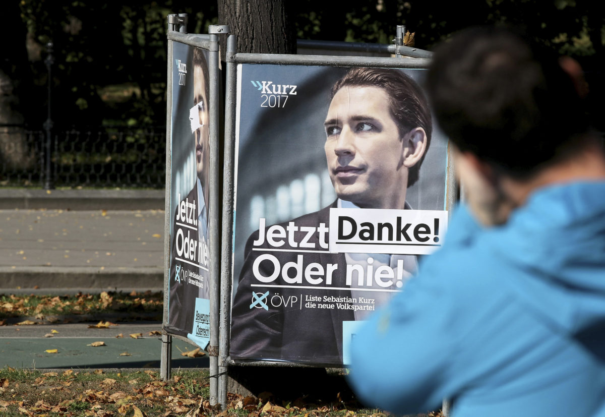 Rakúsko; voľby Sebastian Kurz