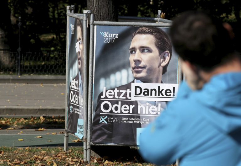 Rakúsko; voľby Sebastian Kurz