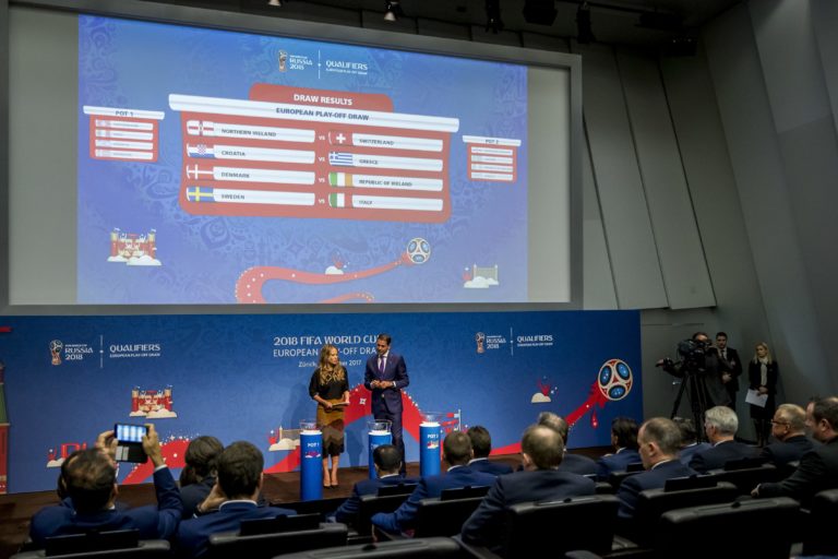 Kvalifikácia futbal MS 2018, žreb
