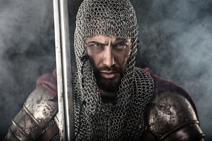 Templár, rytier, žoldier, brnenie