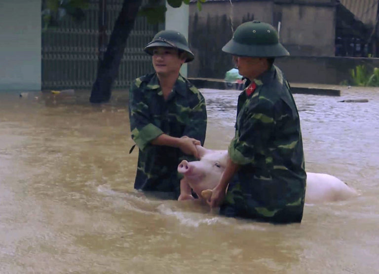 Vietnam, povodne