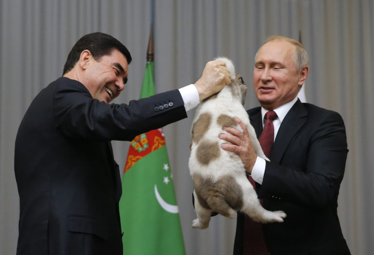 Gurbanguly Berdymukhamedov, Vladimir Putin