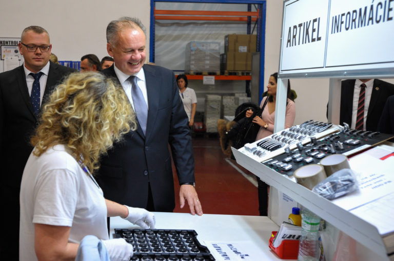PREZIDENT: Návšteva spoločnosti HDO