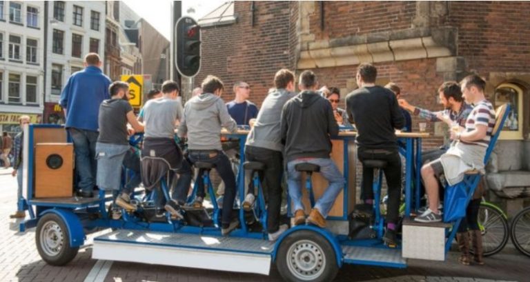 Pivný bicykel; Amsterdam