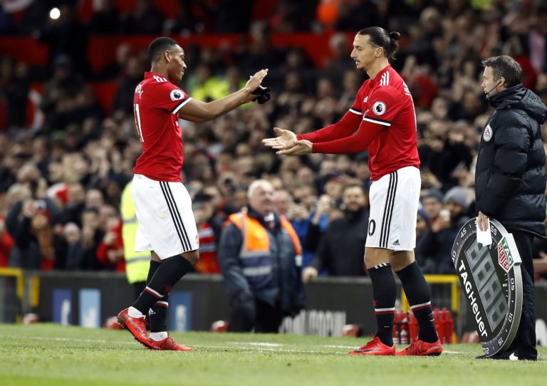 Anthony Martial, Zlatan Ibrahimovič