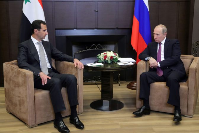 Baššár al Asad, Vladimir Putin