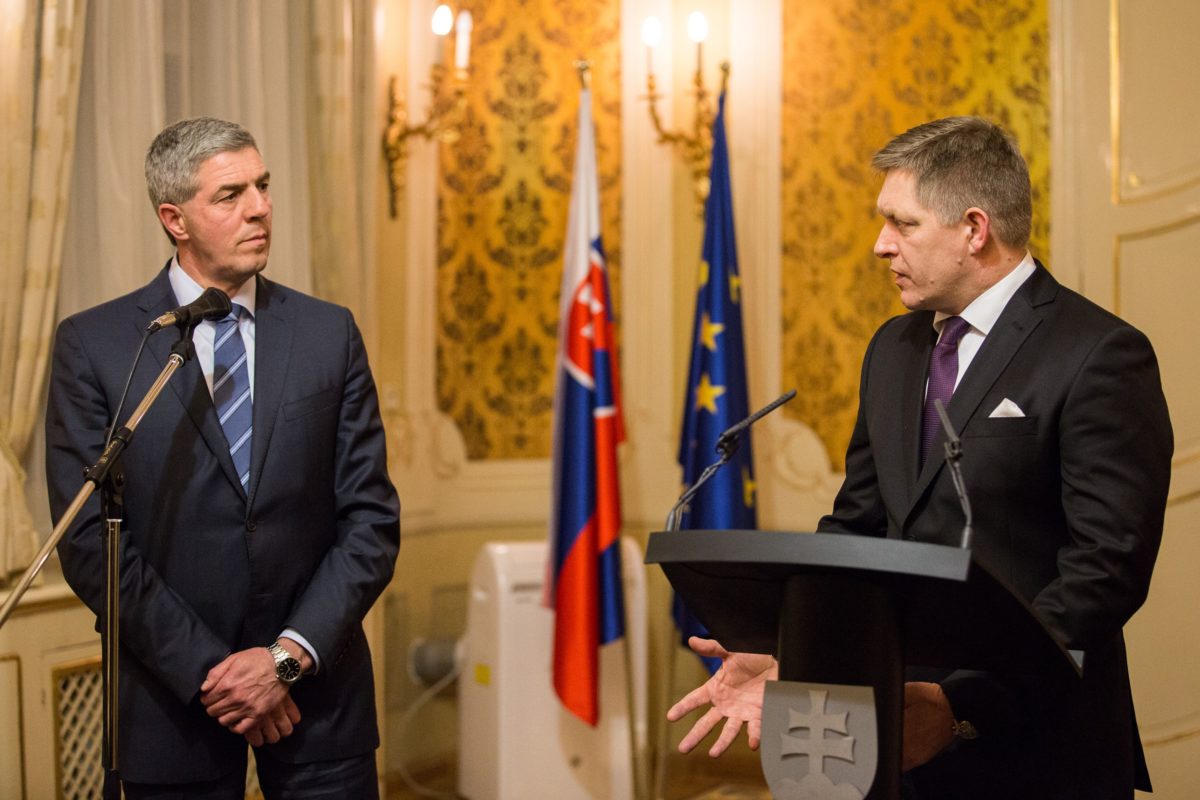 Béla Bugár, Robert Fico