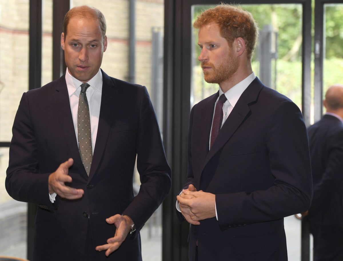 Britskí princovia William a Harry