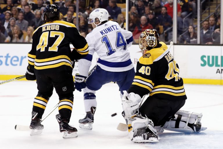 Tuukka Rask, Chris Kunitz