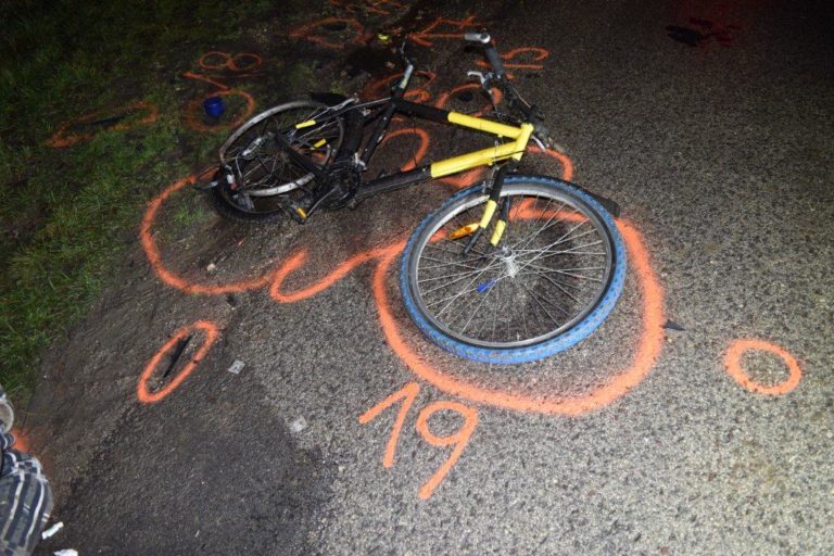 Dopravná nehoda, bicykel