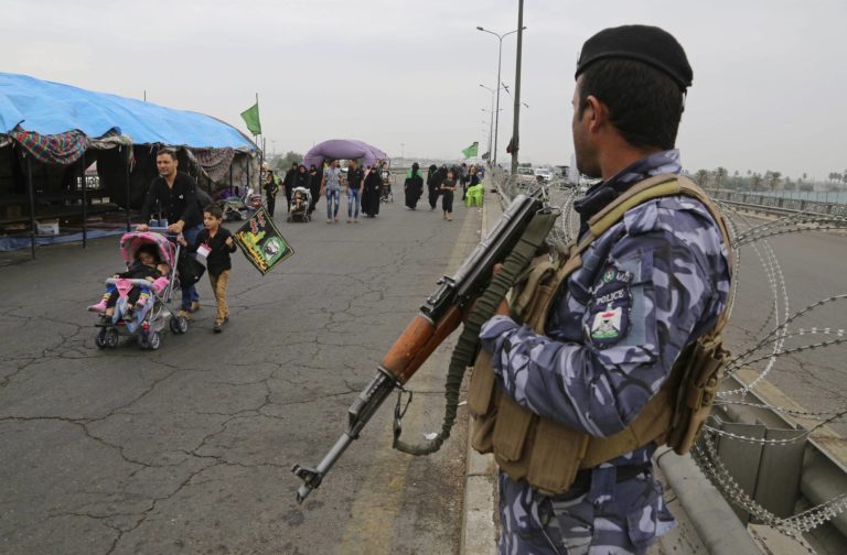 Irak, polícia