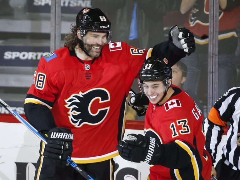 Johnny Gaudreau, Jaromir Jagr