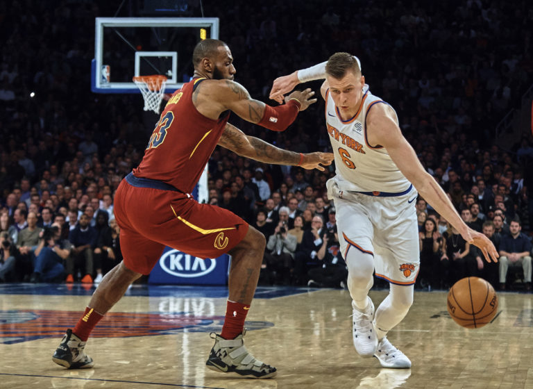 LeBron James, Kristaps Porzingis