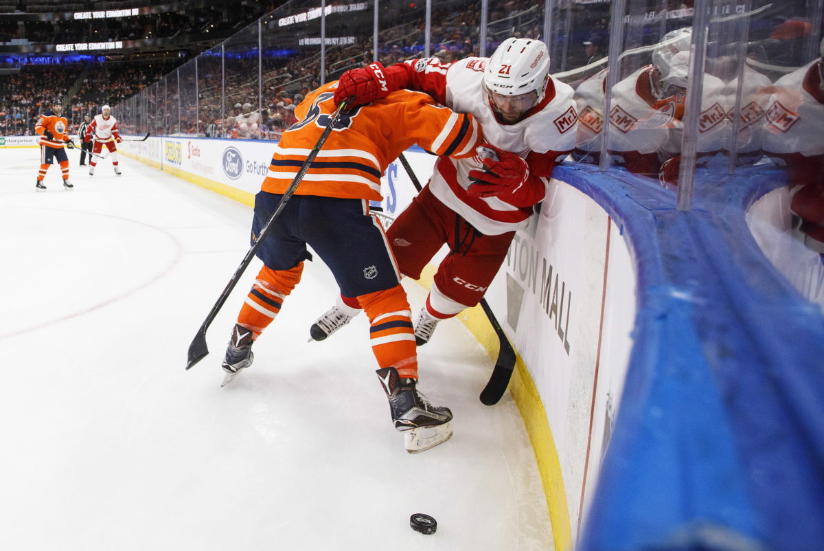 Tomas Tatar, Matthew Benning