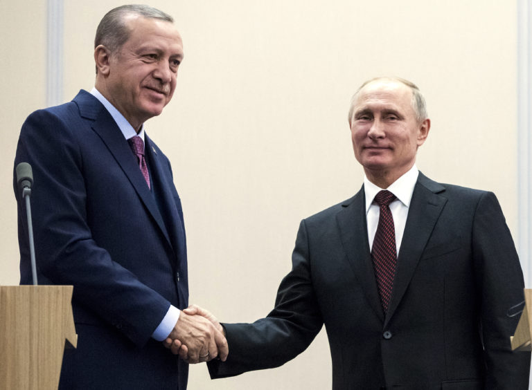 Vladimir Putin, Recep Tayyip Erdogan