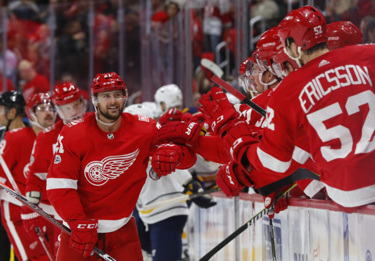 Sabres Red Wings Hockey