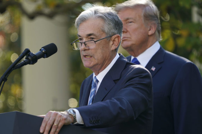 Donald Trump, Jerome Powell