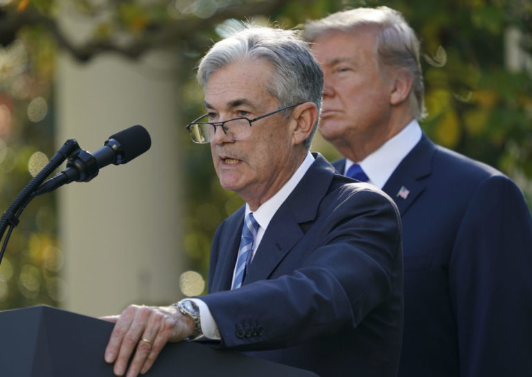 Donald Trump, Jerome Powell