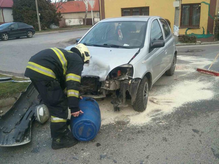 HASIČI: Dopravná nehoda