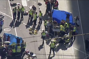 Australia Car Rams Crowd