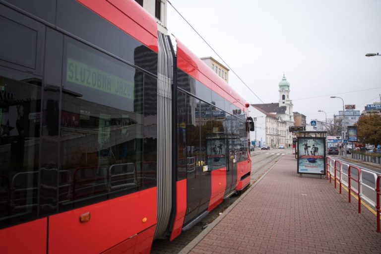 Električka v Bratislave