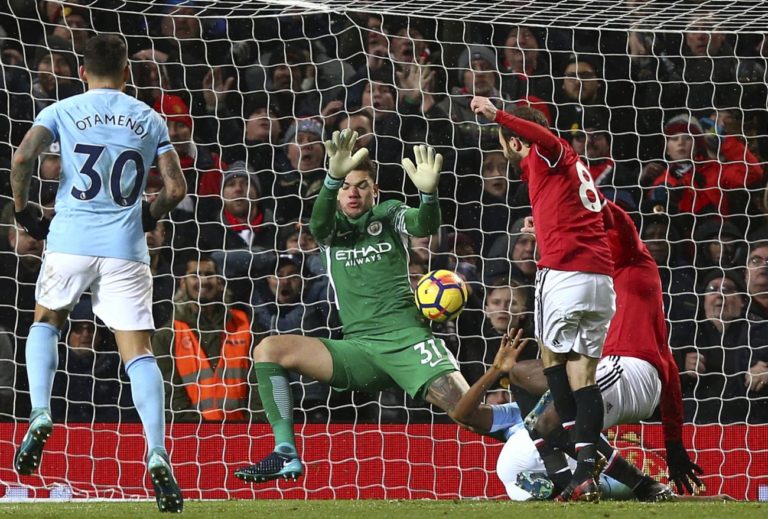 Premier league, Otamendi, Ederson, Mata