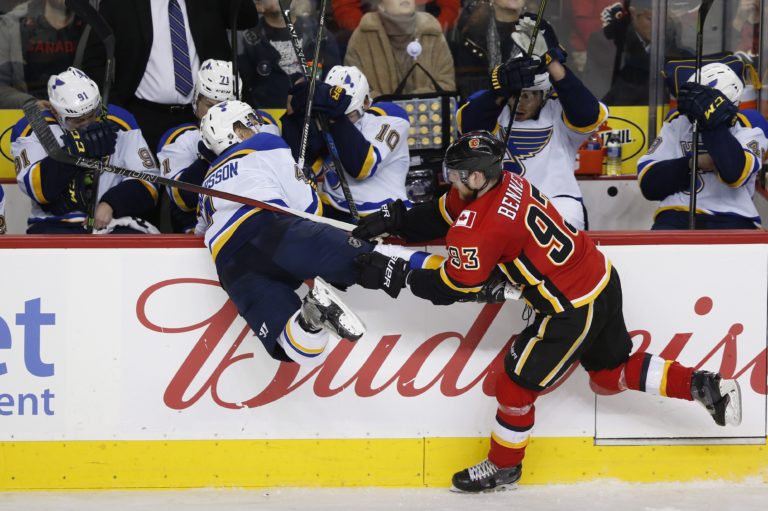 Blues Flames Hockey