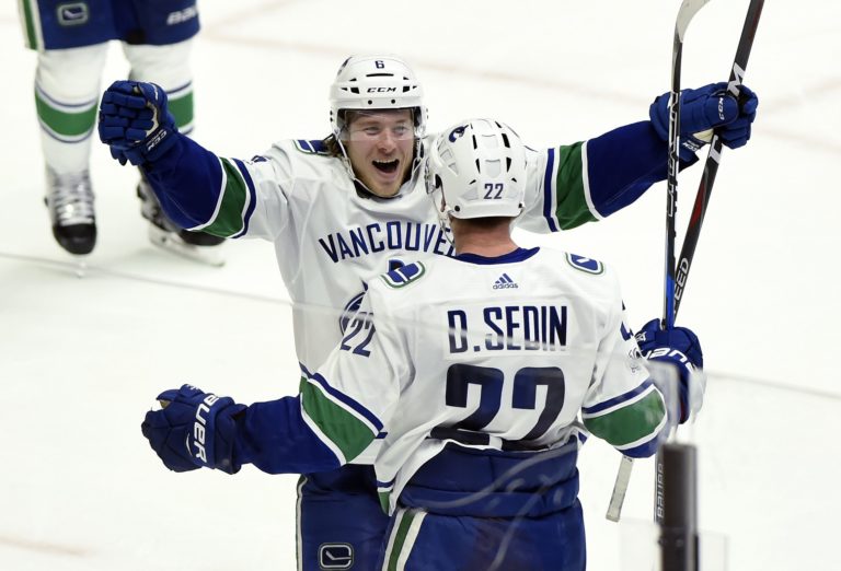 Daniel Sedin, Brock Boeser