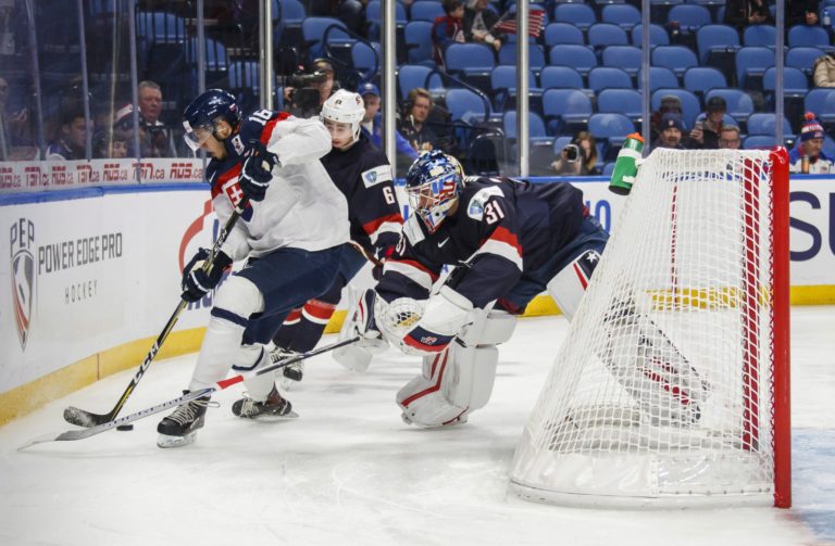 Filip Krivošík, Joseph Woll, Quinn Hughes