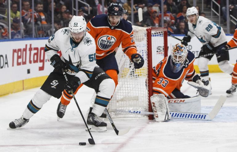 NHL, Sanj Jose, Edmonton