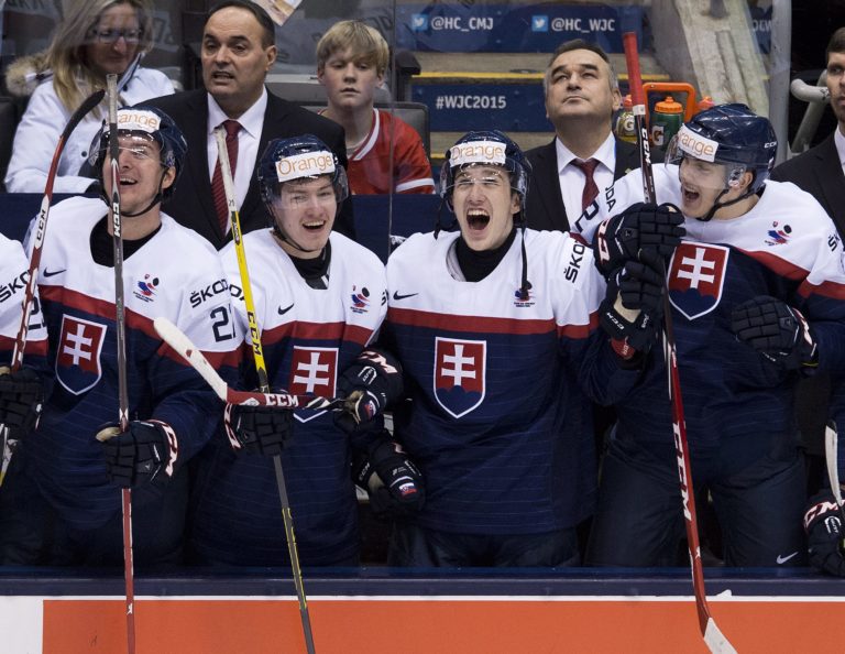 World Junior Slovakia Sweden Hockey