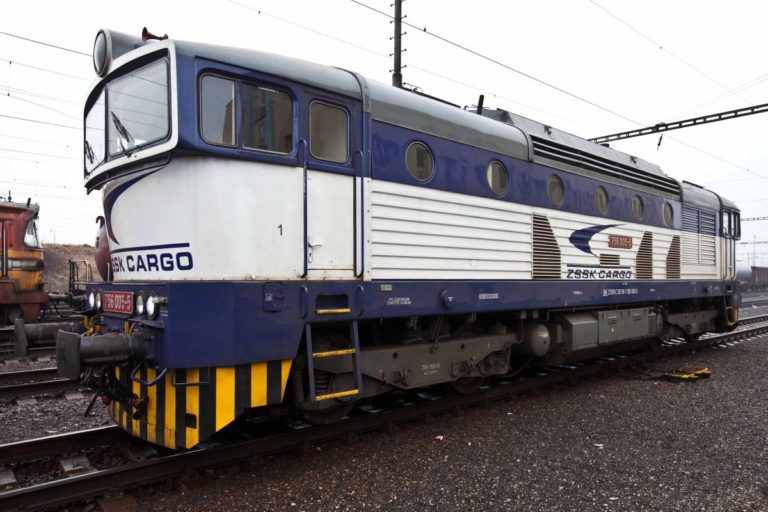 Rušeň ZSSK CARGO.