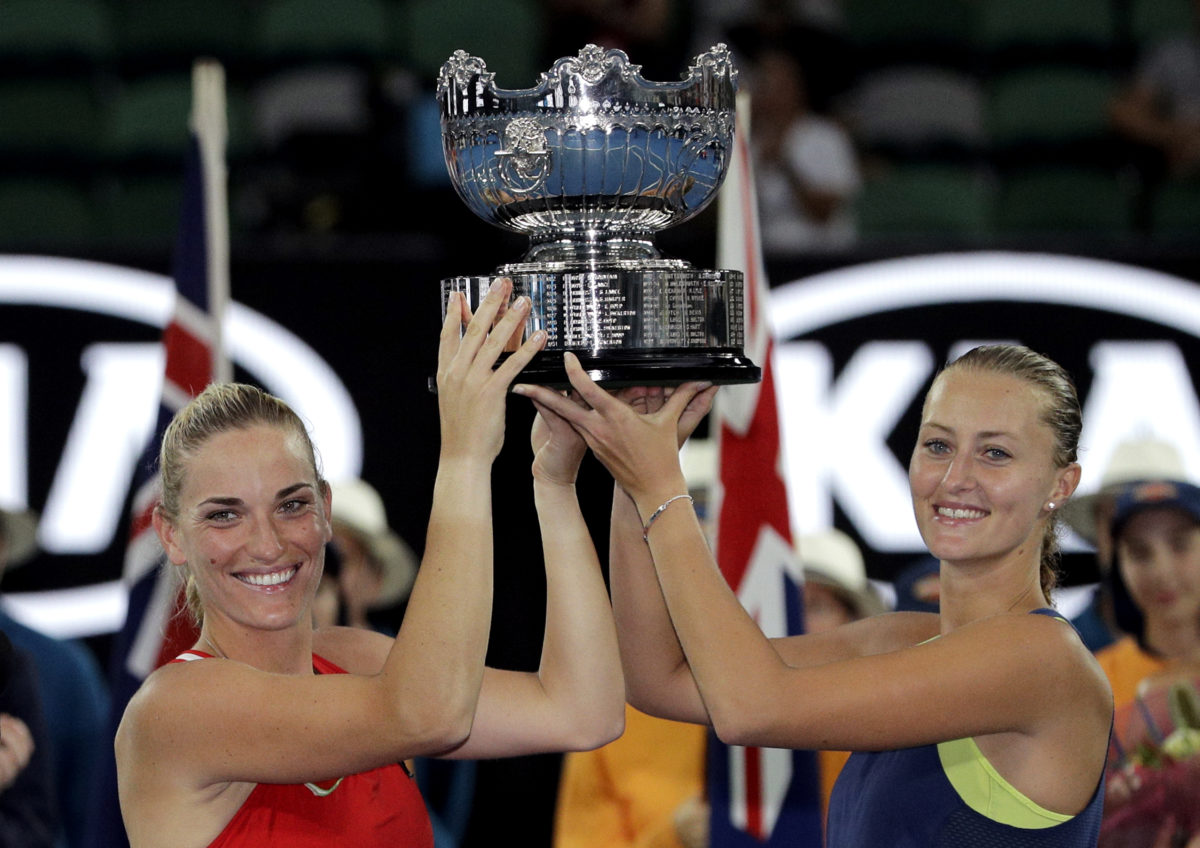 Tímea Babosová, Kristina Mladenovicová